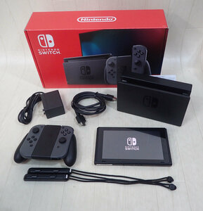 任天堂 Nintendo Switch バッテリー持続型 グレー HAD-S-KAAAA(JPN) 中古 D600