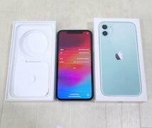 Apple iPhone11 256GB MHDV3J/A グリーン バッテリー81% 制限- SIMフリー 発送520円～_画像1