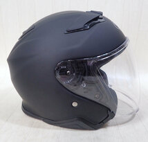 美品 SHOEI ショウエイ J-CRUISE II ジェットヘルメット マットブラック Mサイズ 57cm 2023年製_画像4