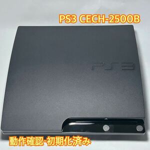 【完動品】PS3 CECH-2500B 320GB 本体のみ　封印シールあり