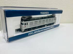 【SYC-4071】【1円スタート】TOMIX 2114 国鉄 EF81形 電気機関車 ステンレス車体 鉄道模型 Nゲージ トミックス 動作未確認 保管品