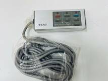 【EB-6407】【1円〜】 TEAC ティアック RC-90 カセットデッキ用リモートコントロールユニット Remote Control Unit 現状品 中古_画像7