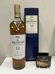 【SYC-4441】 1円スタート ザ・マッカラン 12年 MACALLAN シングルモルト ダブルカスク 700ml 40％ 箱付き スコッチ 状態写真参照 保管品