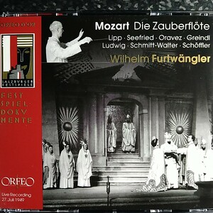 e（ORFEO 3CD）フルトヴェングラー　モーツァルト　魔笛　Furtwangler Mozart Dei Zauberflote 1949