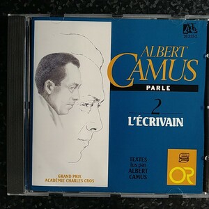 e（自作朗読 CD）アルベール・カミュ 　Albert CAMUS Parle 2 L'ECRIVAIN