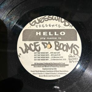 【97年】LACE DA BOOMS / cut that weak buckwild