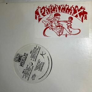 【94年】【レア盤】parallax / bleeding hate don't mean jak