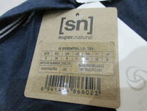 6927★新品★ sn super.natural スーパーナチュラル Tシャツ 日本サイズM ダークブルー_画像4