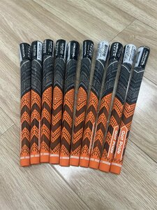 ゴルフプライド ミント MCC プラス4 10本セット black*orange
