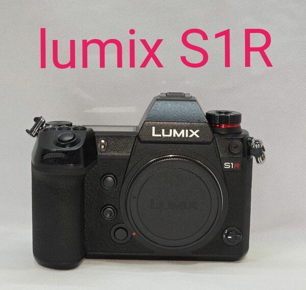 美品 LUMIX S1R DC-S1R フルサイズミラーレス一眼カメラ