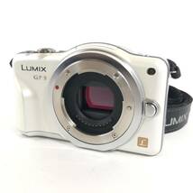 動作確認済 Panasonic LUMIX DMC-GF3 ホワイト デジタルカメラ ミラーレス一眼 #8636_画像2