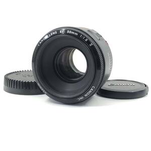 美品 Canon キャノン EF 50mm F1.8 II 単焦点AFレンズ #8957