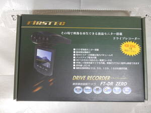 ★未使用品★ F.R.C. DRIVE RECORDER FIRSTEC FT-DR ZERO 4GB SDHC 付属 特別バージョン ドライブレコーダー 車両事故録画カメラ