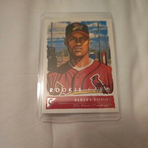 超激レア 2001 Topps Gallery Albert Pujols プーホルス SSP RC ＃135 Cardinals MLB レジェンド スーパースター 600HR3000本安打