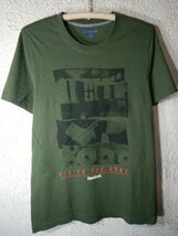 ｎ8967　Reebok　リーボック　半袖　tシャツ　フォトプリント　デザイン　ボクシング　FIT TO THE BONE　人気　送料格安_画像1