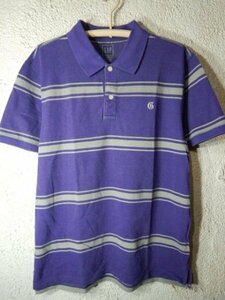 n9009 GAP Gap довольно большой окантовка дизайн рубашка-поло с коротким рукавом популярный 00s vintage Vintage стоимость доставки дешевый 