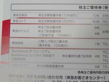 東急 株主ご優待券 (冊子) 2024年11月30日迄 　未使用　_画像3