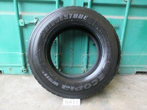 ☆ 再生タイヤ245/70Ｒ19.5 ブリヂストン 在庫1本 屋内保管品 G611☆