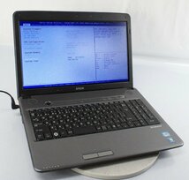 OS無し品 15.6インチ EPSON Endeavor NJ5500E/Core i7 2820QM/メモリ4GB/HDD無し/ノート パソコン PC エプソン R051705H_画像1