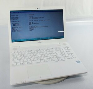 OS無し訳あり品 Core i7 7700HQ 15.6インチ 富士通 LIFEBOOK AH50/B3 FMVA50B3WP/メモリ4GB/HDD無/ノート PC fujitsu R052001K