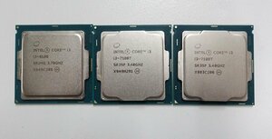 【BIOS起動OK】3個set Intel CPU i3-6100/7100T/PCパーツ インテル デスク用 クリックポスト N052203