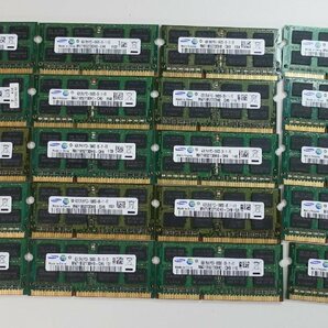 中古メモリ 20枚セット samsung 4GB 2R×8 PC3-10600S-09-11-F3 レターパックプラス ノート用 N050812の画像1