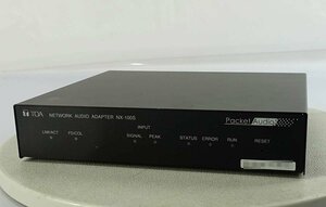 ACアダプタ無し 通電確認のみ TOA ネットワークオーディオアダプター NX-100S 業務用 放送 BGM オーディオ トーア 音響 S052703