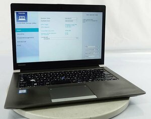 13.3インチ OS無し訳あり 東芝 dynabook RZ63/CS PRZ63CS-NJA/Core i7 6500U/メモリ4GB/HDD無/Windows ノート PC toshiba S082910H