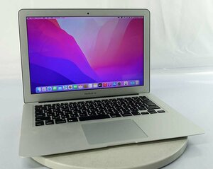 AC無 OS Monterey/APPLE MacBook Air 13インチ 2017 A1466/Core i5 1.8GHz/メモリ8GB/SSD128GB/ノート PC アップル S053008K