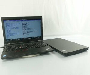 OS無し訳あり品 15.6インチ 2台set Lenovo ThinkPad L570 20J8A001JP/Celeron 3965U/メモリ2GB/HDD無/Windows ノート pc レノボ N050214K