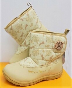 * new goods * child. pair. health . thought .[ Carrot ]. waterproof! temperature . boots C2279 beige 15.0EE