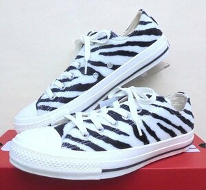 ★2023秋冬★CONVERSE ALL STAR ZEBRAFUR OX(コンバース　オールスター ゼブラファー）オフホワイト24.0