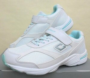 * новый товар * легкий широкий бег обувь. Asahi [ пума ]CGR003 белый / мята 21.0