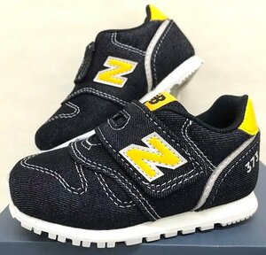 ★新品★可愛いニューバランスベビースニーカーNB　IZ373ブラックデニム（DA）13.0