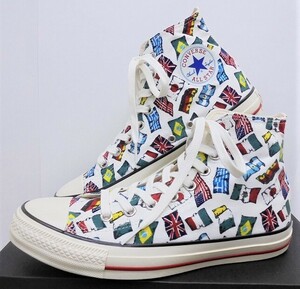 ★コンバース★CONVERSE ALL STAR US NATIONSFLAG HI（オールスター　ＵＳ　ネイションズフラッグ）ホワイト23.5