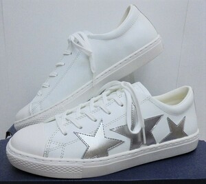 ★2020秋冬★CONVERSE ALL STAR COUPE TRIOSTAR OX （オールスター　クップ　トリオスター）ホワイト/シルバー30.0