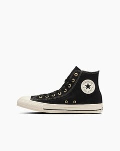 ★2024春夏★CONVERSE ALL STAR GOLDZIP HI（コンバース　オールスター　ゴールドジップ　ＨＩ）ブラック25.5