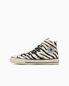 ★2024春夏★CONVERSE ALL STAR US ZEBRA HI（コンバース　オールスター　ＵＳ　ゼブラ　ＨＩ）ホワイト30.0