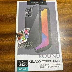 ガラスタフケース iPhone12/12 Pro トゥエルブ プロ スマホケース スマホカバー iPhoneケース 耐衝撃 