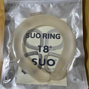 SUO RING プラス　18℃ new クールリング　アイスリング　Lサイズ　ライトベージュ