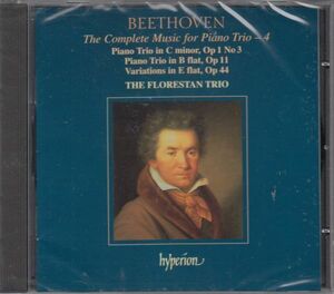 [CD/Hyperion]ベートーヴェン:ピアノ三重奏曲第3番ハ短調Op.1-5&ピアノ三重奏曲第4番変ロ長調Op.11他/フロレスタン三重奏団