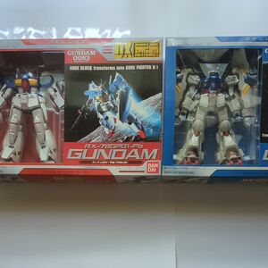 DX MS IN ACTION!!　RX-78GP01 Fb ガンダム1号機　 RX-78GP02A ガンダム2号機　セット