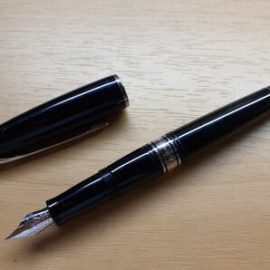 WATERMAN チャールストン　18K万年筆ブラック　ペン先F