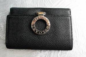 * beautiful goods BVLGARI BVLGARY leather key case postage 210 jpy 