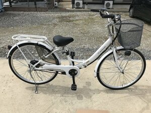 P5 б/у велосипед с электроприводом 1 иен прямые продажи! next ge-shon белый с гарантией . рассылка Area внутри. стоимость доставки 3800 иен . доставляем 