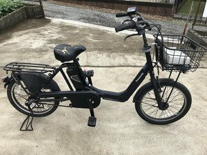 P12 used electric bike 1 jpy outright sales! Panasonic gyutoa needs black delivery Area inside is postage 3800 jpy . we deliver 