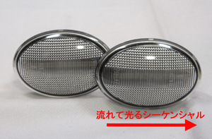 [ free shipping domestic sending ]BMW MINI R55 R56 R57 R58 R59 current . shines clear lens sequential front side marker turn signal 
