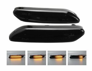 BMW MINI R60 R61 smoked lens fibre LED current . shines sequential front side marker original exchange type [ free shipping domestic sending 