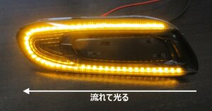 BMW MINI F55 F56 F57　スモークレンズ LED 流れて光る シーケンシャル フロントサイドマーカー ウインカー　【国内発送】