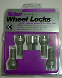 McGard McGuard wheel lock bolt BMW M12x1.5 M12xP1.5 neck under :25.5mm chrome bearing surface : taper new goods 